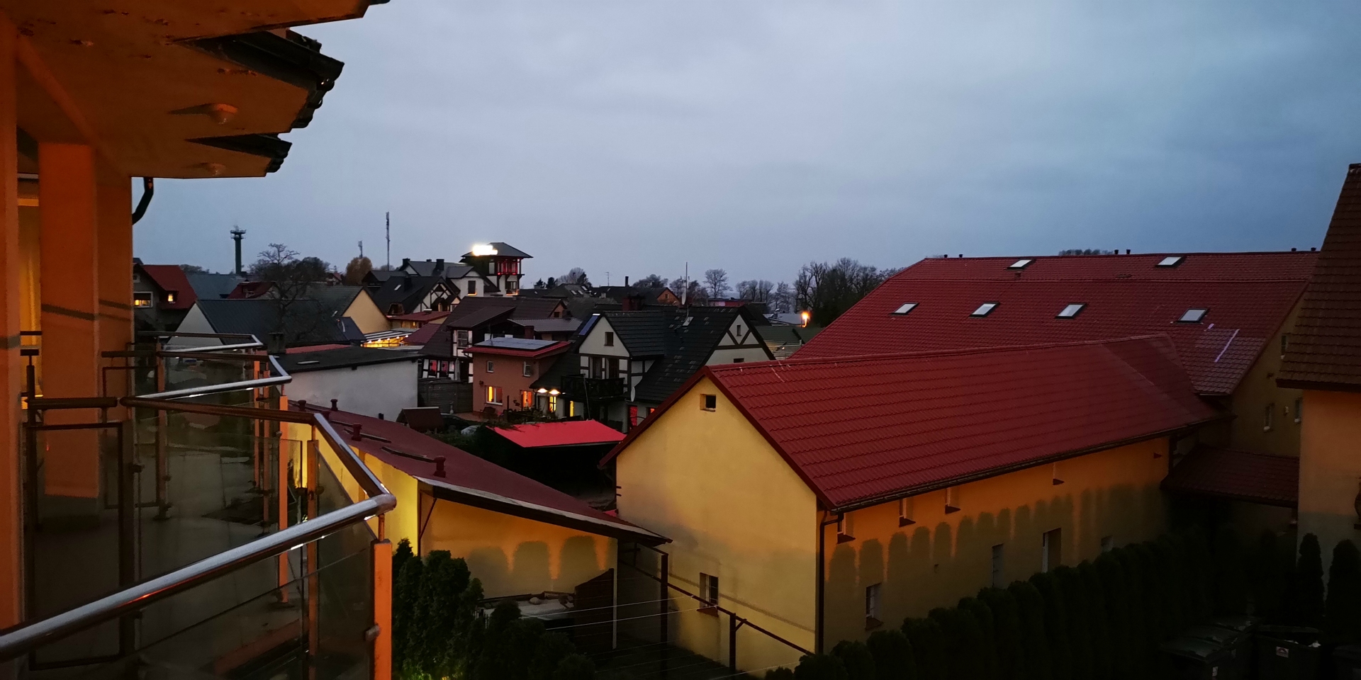 vom Balkon